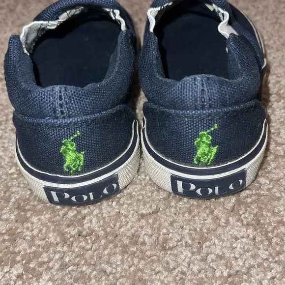 Polo Ralph Lauren slip on toddler sneakers - size 5 - Picture 4 of 6